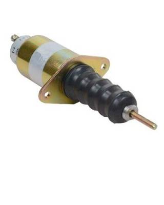 Rareelectrical - New 12 Volt Shut Down Solenoid Compatible With Cummins 6C 8.3L 4Bt 3.3L 3.9L 3906398 40-22070