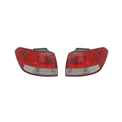 Rareelectrical - New Tail Light Pair Compatible With Kia Sorento Ex L Lx 2016-2017 Ki2805119 92401-C6000 92402C6000