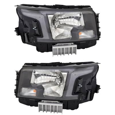 Rareelectrical - New Pair Of Headlights Compatible With Nissan Frontier Sv Extended Cab Pickup 4-Door 3.8L 2022 2023