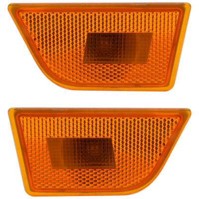 Rareelectrical - New Pair Of Front Side Marker Lights Compatible With Ford Maverick Lariat Xlt Crew Cab Pickup 2022