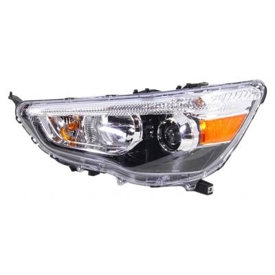 Rareelectrical - New Left Side Headlights Compatible With Mitsubishi Outlander Sport Se 2011 2012 2013 2014 2015 2016