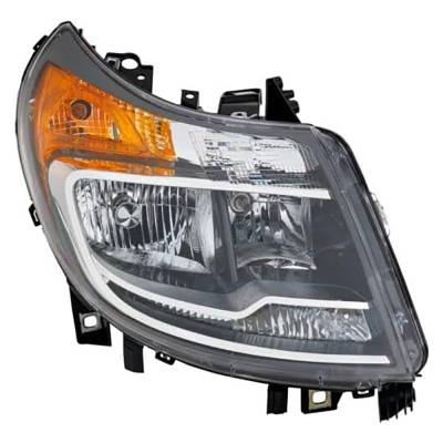 Rareelectrical - New Right Side Headlights Compatible With Ram Promaster 3500 Standard Cargo Van 2014 2015 2016 2017