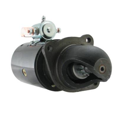 Rareelectrical - New 9T Direct Drive Starter Motor Compatible With Case Combine 600 660 46-444 46-720 A36584