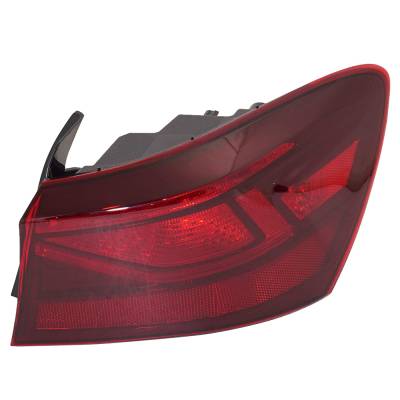 Rareelectrical - New Halogen Outer Right Tail Light Compatible With Kia Forte Fe Sedan 4 Door 2.0L 2019 2020 2021