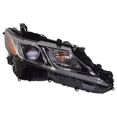 Rareelectrical - New Right Led Headlight Compatible With Toyota Camry L Sedan 4 Door 2.5L 2019 2020 By Part Number