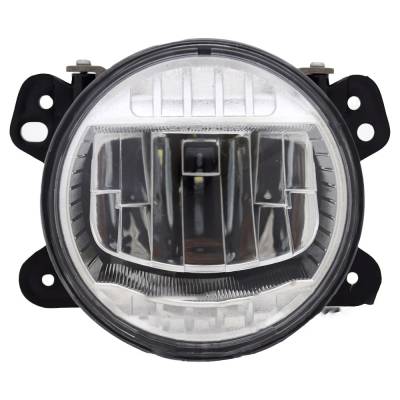 Rareelectrical - New Pair Of Fog Lights Compatible With Jeep Gladiator Wrangler 2018 2019 2020 2021 2022 2023 2024 By