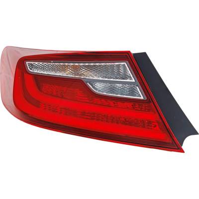 Rareelectrical - New Left Tail Lights Compatible With Honda Accord 2.0L 2.4L 3.5L 2016 2017 By Part Numbers Ho2800192