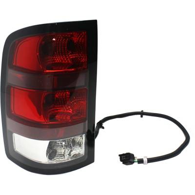 Rareelectrical - New Left Tail Lights Compatible With Gmc Sierra 1500 6.2L 2007 2008 2009 2010 By Part Numbers