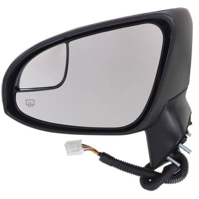 Rareelectrical - New Left Mirror Compatible With Toyota Venza 2.7L 3.5L 2013-2013 By Part Numbers To1320328