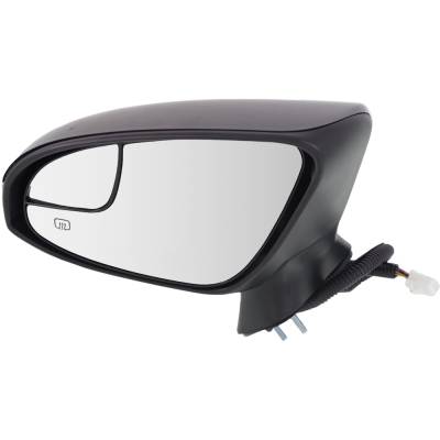 Rareelectrical - New Left Mirror Compatible With Toyota Venza 2.7L 3.5L 2013-2013 By Part Numbers To1320351