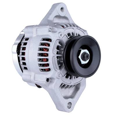 Rareelectrical - New 12V 55A Alternator Compatible With John Deere Excavator 35D Zts 50D Zts Am809216 Lva12467