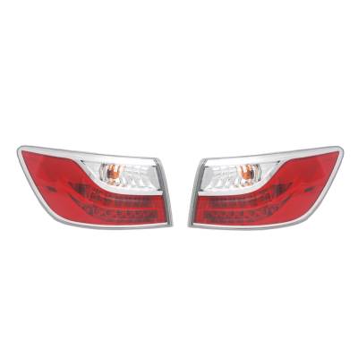 Rareelectrical - New Tail Light Pair Compatible With Mazda Cx-9 2011 2012 Te6951150e Ma2805110 Te69-51-150E Ma2804110