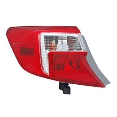 Rareelectrical - New Left Tail Light Compatible With Toyota Camry 2012-2014 To2804114 81560-06470 8156006470