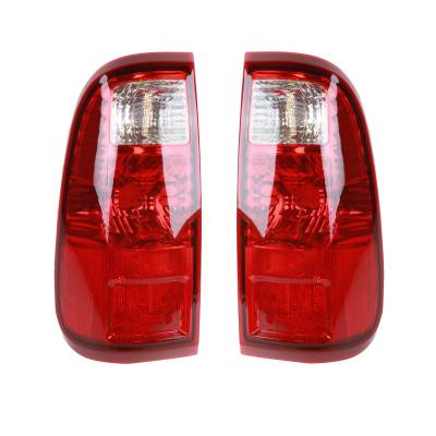 Rareelectrical - New Tail Light Pair Compatible With Ford F-250 F-350 F450 F550 Super Duty 2008-15 Fo2800208