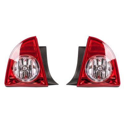 Rareelectrical - New Pair Of Tail Lights Compatible With Chevrolet Malibu Ltz 2010 2011 Gm2819185 Gm2818185 25879096