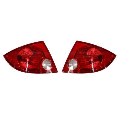 Rareelectrical - New Pair Of Tail Lights Compatible With Chevrolet Cobalt Sedan 2005-2010 Gm2801190 Gm2800190