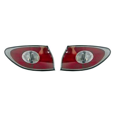 Rareelectrical - New Pair Of Tail Lights Compatible With Lexus Es330 2004 81551-33280 Lx2800124 8155133280