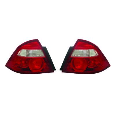 Rareelectrical - New Tail Light Pair Compatible With Ford Five Hundred 2005-2007 6G1z13405aa Fo2819110 Fo2818120 6G1z