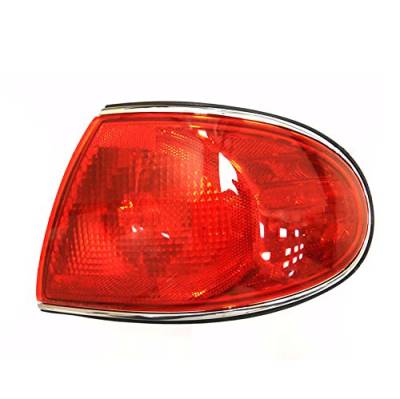 Rareelectrical - New Right Outer Tail Light Compatible With General Motors Buick Lesabre 2001 2002 2003 2004 2005 By