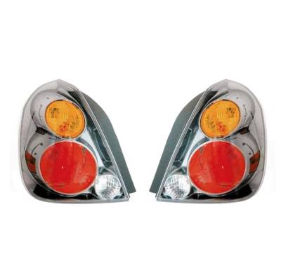 Rareelectrical - New Pair Of Tail Lights Compatible With Nissan Altima 2002 2003 2004 By Part Numbers 265558J025