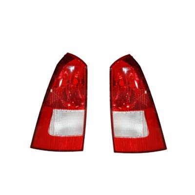 Rareelectrical - New Tail Light Pair Compatible With Ford Focus 03-07 2S4z13405ca 13405 Fo2801192 Fo2800192