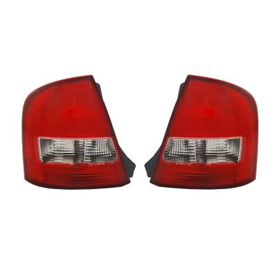 Rareelectrical - New Tail Light Pair Compatible With Mazda Protege Se Sedan 2002-2003 Bj0e-51-170B Ma2800112