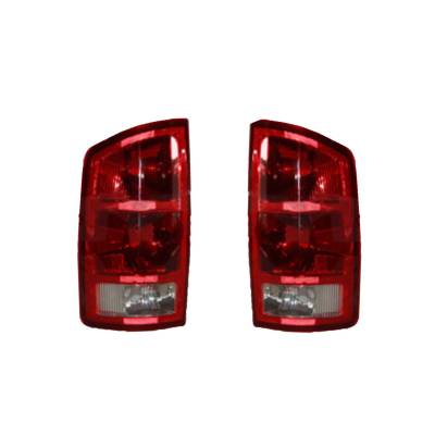 Rareelectrical - New Tail Light Pair Compatible With Dodge Ram 2500 3500 2002-2006 55077348Af 55077347Af Ch2800147