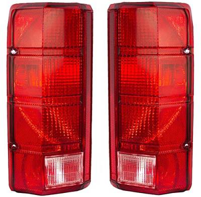 Rareelectrical - New Tail Light Pair Compatible With Ford F-350 F250 1980-1986 F-350 Fo2800103 E4tz 13404 B