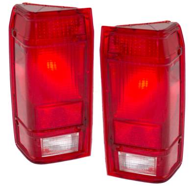 Rareelectrical - New Pair Of Tail Lights Compatible With Ford Ranger 1991-1992 F1tz 13405 C F1tz-13405-C F1tz 13404 C