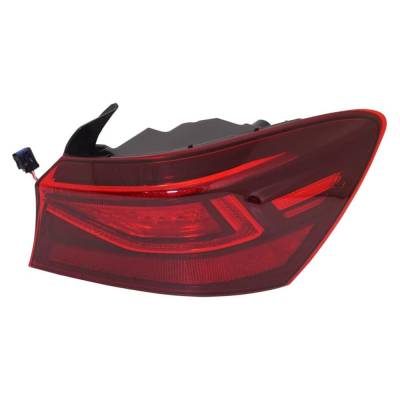 Rareelectrical - New Led Outer Right Tail Light Compatible With Kia Forte Gt Sedan 4 Door 1.6L 2020 2021 By Part