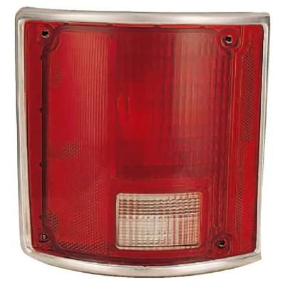 Rareelectrical - New  Halogen Tail Light Left Lens Compatible With Chevrolet Blazer Custom Deluxe Sport Utility 2