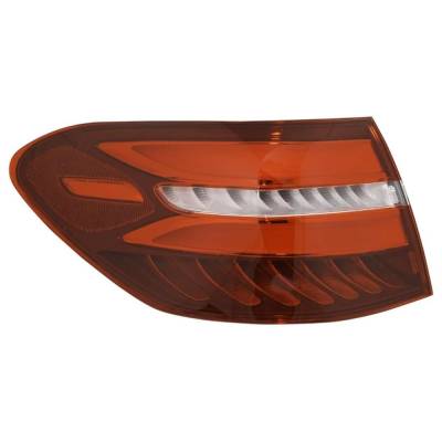 Rareelectrical - New Outer Left Led Tail Light Compatible With Mercedes-Benz Glc300 Base Sport Utility 4 Door 2.0L