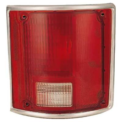 Rareelectrical - New Alogen Tail Light Right Hlens Compatible With Chevrolet K10 Custom Deluxe Standard Cab Pickup 2