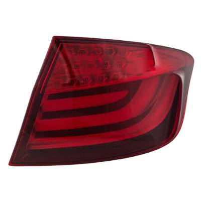 Rareelectrical - New Outer Right Tail Light Compatible With Bmw 535I M Sport Lujo Sedan 4 Door 3.0L 2011 2012 2013 By