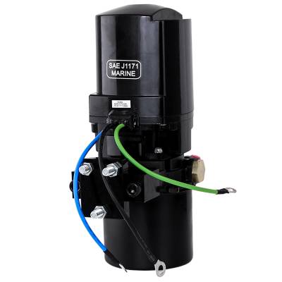 Rareelectrical - New 12V Tilt/Trim Motor Compatible With Volvo Penta Marine Engine Aq290a 1979-1985 Aqad30a 1983-1986