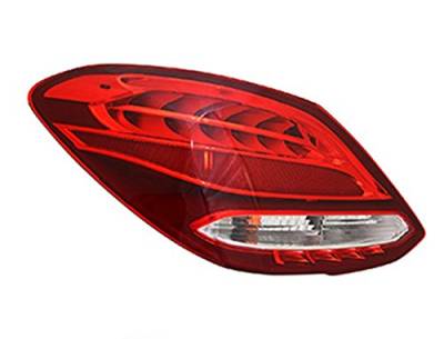 Rareelectrical - New Left Tail Light Compatible With Mercedes Benz C300 4Matic 2015 205 906 18 02 2059061802