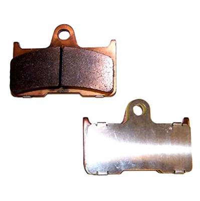 Rareelectrical - New Brake Pad Rear Compatible With Yamaha Atv Grizzly 660 2002-06 2007 2008 5Km-W0046-00-00