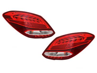 Rareelectrical - New Tail Light Pair Compatible With Mercedes C300 2015 205 906 18 02 2059061802 205-906-19-02