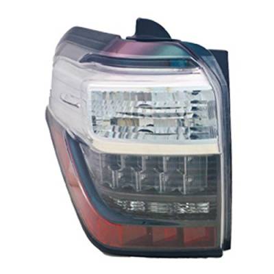 Rareelectrical - New Left Tail Light Compatible With Toyota 4Runner 2015 To2818152 81561-35391 8156135391