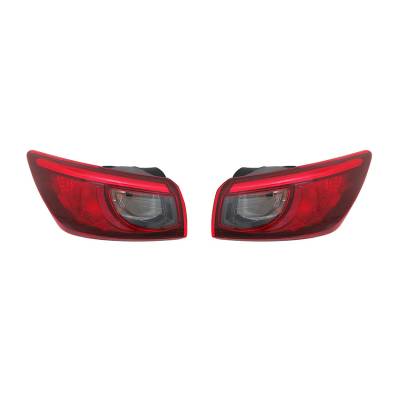 Rareelectrical - New Tail Light Pair Compatible With Mazda Cx-3 Touring 2016 Db4g-51-150 Db4g51160 Db4g51150