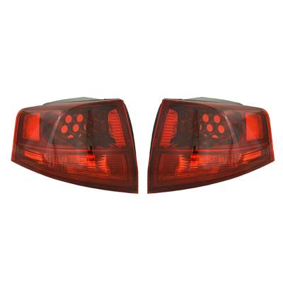 Rareelectrical - New Outer Tail Light Pair Compatible With Acura Mdx 2010 2011 2012 By Part Numbers Ac2818117