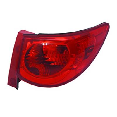 Rareelectrical - New Right Outer Tail Light Compatible With General Motors Chevrolet Traverse 2009 2010 2011 2012 By