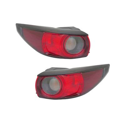 Rareelectrical - New Tail Light Pair Fits Mazda Cx-5 Sport 2017-18 Kb8a51160d Ma2805125 Ma2804125