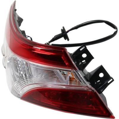 Rareelectrical - New Left Tail Light Compatible With Toyota Camry 2018 2019 2020 By Part Numbers To2804134