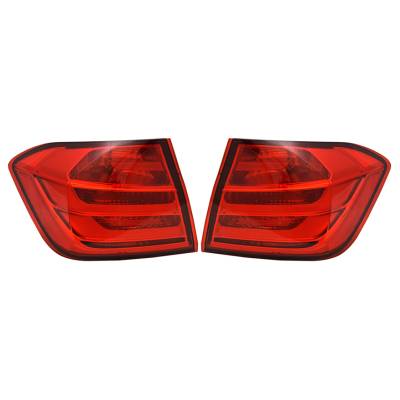 Rareelectrical - New Outer Tail Light Pair Fits Bmw 325I 2012-13 63217313040 Bm2804104 Bm2805104