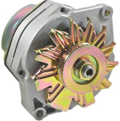 Rareelectrical - New 24V Delco Style Marine Alternator Compatible With 1-Wire 65 Amp