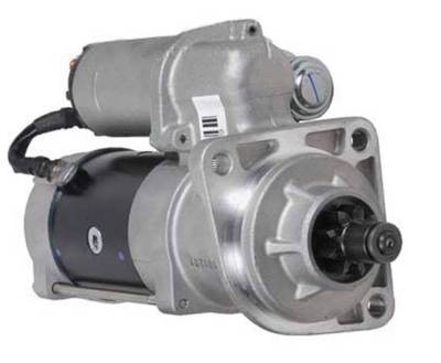 Rareelectrical - New 24V 10T Starter Motor Compatible With Case Fiat Kobelco Komatsu With Cummins Engine 8200064