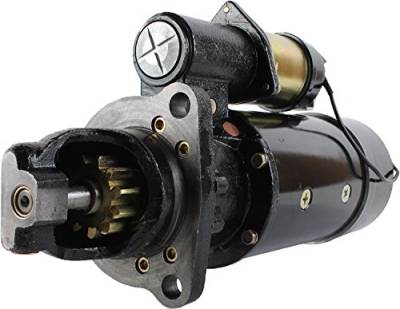 Rareelectrical - New Starter Compatible With White On-Road Heavy Truck Engine Caterpillar 3176 10.3 10461213 10461268