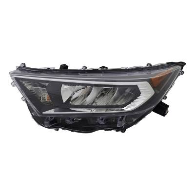 Rareelectrical - New Left Side Headlights Compatible With Toyota Rav4 Adventure Sport Utility 2019 2020 2021 By Part