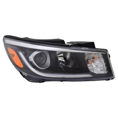 Rareelectrical - New Right Side Headlights Compatible With Kia Sedona Ex Mini Passenger Van 2019 2020 2021 By Part